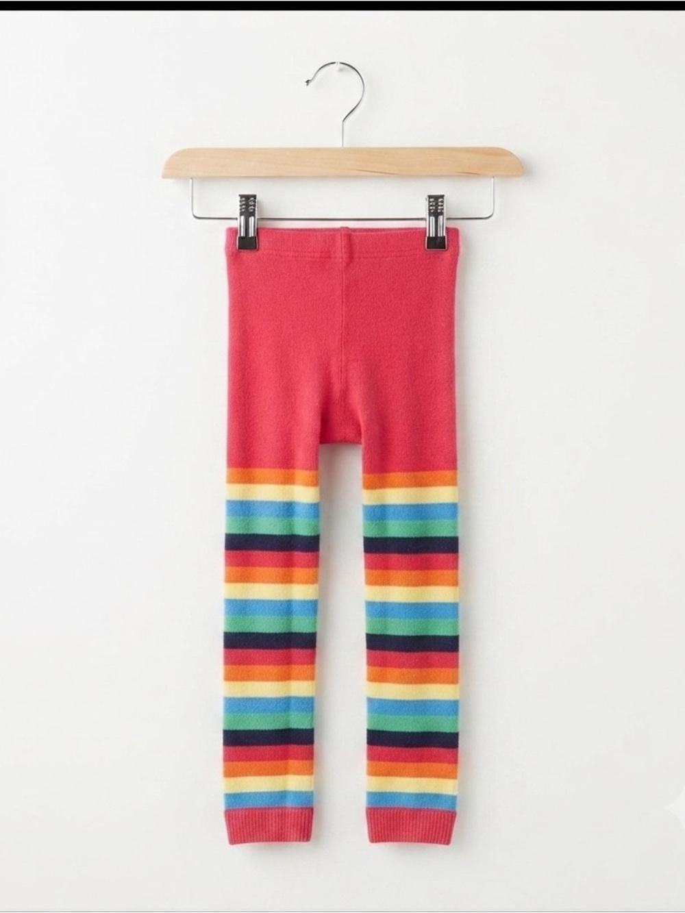 3/$20 juDanzy Toddler Girl Rainbow Footless Tights 2-4 Years NWOT Cotton Blend